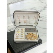 UltraMint Büyük Boy 14X21 Düzenleyici Takı Saklama Kutusu Seyahat Mücevher Çantası