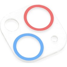 Kayem Kay  iPhone 13 Renkli Kamera Lens Koruma Cam - Pembe-Mavi 56487