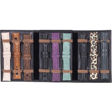 UltraMint El Yapımı Hakiki Deri Saat Kordonu Çantası, Şık ve Dayanıklı Siyah