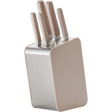 Berghoff Home Elements 6lı Bıçak Bloğu Seti Mushroom