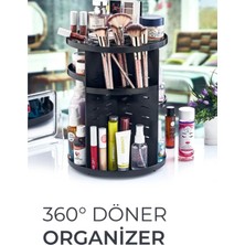 UltraMint Demonte Pleksi 360° Makyaj ve Kozmetik Organizeri, Parfüm Düzenleyici