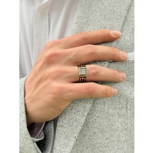 Yener Mücevher Oreon Altın Erkek Yüzük