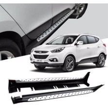 Hyundai İX35 Uyumlu 2011-2017 Oto Yan Basamak Koruma Side Step Bmw Style
