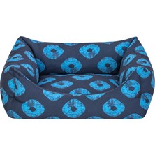 Xmpdby Pet Comfort Uniform Kiss Lacivert-Parliament Kedi ve Köpek Yatağı S 50X40CM