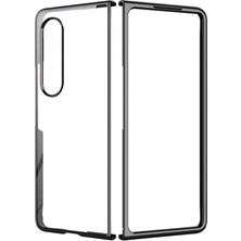Kayem Kay  Samsung Galaxy Z Fold 4 Kılıf Fold Element Kapak - Siyah 56487