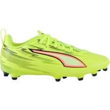 Puma Ultra 6 Play Fg/Ag Çocuk Sarı Çim Saha Kramponu.01