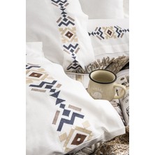 Calantha Home Collection Frida 6 Parça Siyah Nevresim Takimi %100 Pamuk  200 x 220 cm