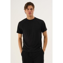 Alexander Gardi ALEXANDERGARDI Reglan Kol Bisiklet Yaka T-shirt