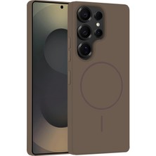 Sptrns Joko Samsung Galaxy S25 Ultra Kılıf Jully Magsafe Kapak - Kahverengi