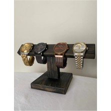 UltraMint Ahşap Takı Düzenleyici Saat ve Bileklik Organizer Hediye