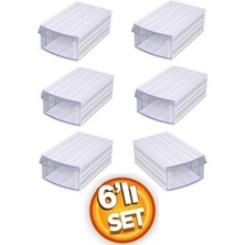 UltraMint Şeffaf Çekmeceli Organizer Kutu, Çoklu Bölmeli Saklama Çözümü