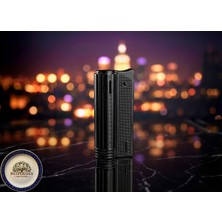 Vintage Tasarım Metal Çakmak-Siyah Renkli