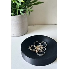 UltraMint Dekoratif Yüzük ve Takı Tabağı Seti, Manken Teşhir ve Organizer