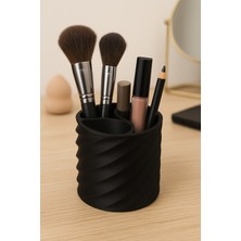 UltraMint 3 Bölmeli Spiral Makyaj ve Kalem Organizeri, Dayanıklı ve Şık Tasarım