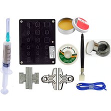 Bst lehim Flux Malzemeden Oluşan Anakart Bga Bord Tutucu Entegre Kalıplama Metal Stand Seti/05