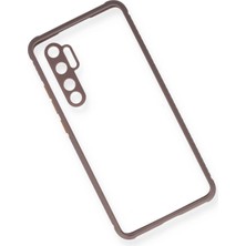 Kayem Kay  Xiaomi Mi Note 10 Lite Kılıf Miami Şeffaf Silikon - Açık Mor 56487
