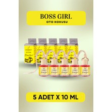 Lorinna Paris Boss Girl Parfümlü Oto Kokusu 5X10 ml
