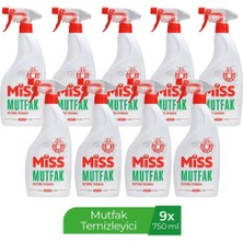 Miss Mutfak Temizleyici Spreyli 750 ml X9