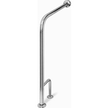 Otobir Bedensel Engelli Tutunma Barı Tutamağı L Tutamak Paslanmaz Çelik Baston Tipi Destekli