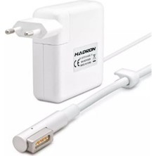 Hadron HD797 Apple Uyumlu 18.5V 4.6A 85W Laptop Adaptörü (L Tip) Beyaz