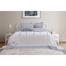 Calantha Home Collection Marin 3 Parça Çift Kişilik Pike Takımı Lacivert 240 x 260 cm