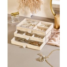 UltraMint Pratik ve Şık Çekmeceli Takı Organizeri ile Düzenli Saklama