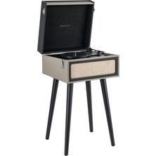 Raca Retro Bluetooth Pikap Ahşap Ayaklı,ayrıca Taşınabilir Çanta Konsepti,yedek Iğne Hediyeli