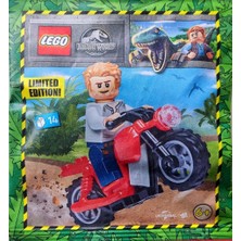 LEGO Jurassic World 122333 Owen With Motorcycle