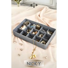 UltraMint Çok Bölmeli Çekmece Organizeri, Düzenli ve Şık Dolap Için Ideal