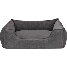 Xmpdby Pet Comfort Alpha  Antrasit Köpek Yatağı L 105X85CM