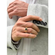 Yener Mücevher Valor Altın Erkek Yüzük