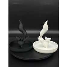 UltraMint Şık 3D Baskı Mini Takı Standı Seti, Zarif ve Kullanışlı Tasarım