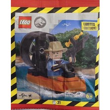 LEGO Jurassic World 122508 Alan Grant With Hovercraft