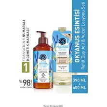 Yves Rocher Okyanus Esintisi Refill Duş Jeli Vücut Losyonu Seti-9916714