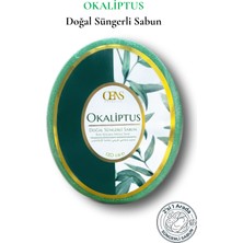 Oens Okaliptus Özlü Doğal Süngerli Sabun Ferahlatıcı ve Arındırıcı Cilt Temizleyici 120G