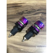 Motopya Gidon Topuzu Gökkuşağı Renk Unıversal