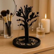 UltraMint Sevimli Kedi Figürlü Yüzük Standı, Şık ve Pratik Takı Düzenleyici