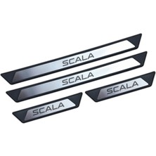 A&G Tuning Skoda Scala Kapı Eşik Koruması 4 Parça