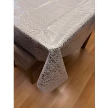 Valerium Elyaflı Pvc Muşamba Desenli Silinebilir Sıvı Geçirmez Masa Örtüsü