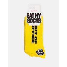 Eat My Socks Out Of Office Yetişkin Çorap