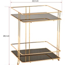 UltraMint Çift Katlı Şeffaf Organizer Sunumluk, Pratik ve Şık Saklama Çözümü