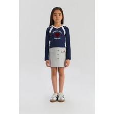 Beverly Hills Polo Club Bg Store Kız Çocuk Lacivert Tshirt