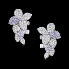 Huawei - Freeclip 2 Charm -Taşlı Çiçek Tasarımı