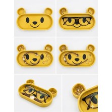 UltraMint Sevimli Ayıcık Tasarımlı Çok Amaçlı Masaüstü Organizer ve Takı Gözlük Düzenleyici