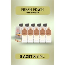 Gloria Perfume Şeftali Oto Kokusu 5x8 ml