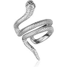 Klips Toptan Minimal Yılan Obje Sıkıştırma Küpe