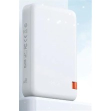 Mcdodo MC-5100 15W 10000MAH Standlı Manyetik Kablosuz Powerbank- Beyaz