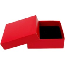 UltraMint Kırmızı 6X9X3 cm Süngerli Takı Saklama Kutusu, 25 Adet