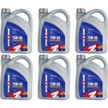 Otozone Şanzıman Yağı 75W80 3 Litre 6 Adet