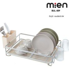 Mien Alüminyum Bulaşıklık 44×30×15 cm | Şık ve Dayanıklı Tezgah Üstü Kurutmalık